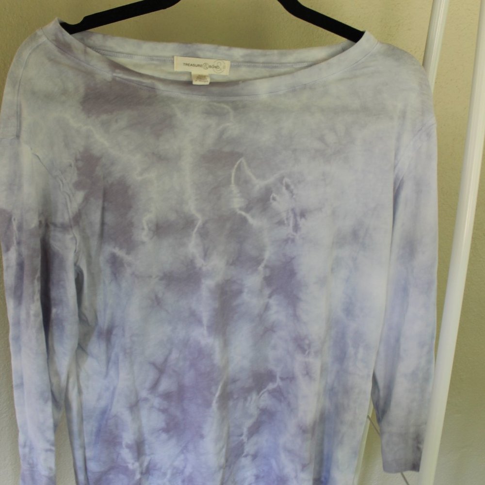 Treasure and Bond Tie-Dye Lightning Long Sleeve